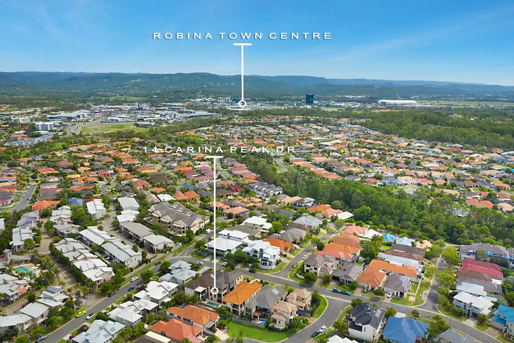 Third view of Homely house listing, 14 Carina Peak Drive, Varsity Lakes QLD 4227