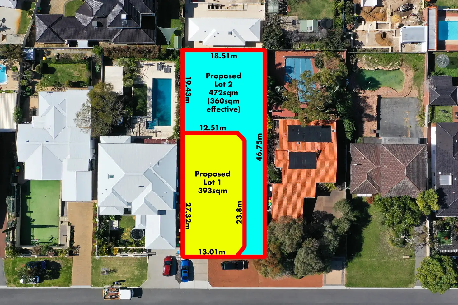 Main view of Homely land listing, LOT 2, 18 Alver Road, Doubleview WA 6018