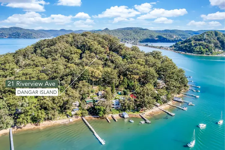 Fifth view of Homely house listing, 21 Riverview Avenue, Dangar Island NSW 2083