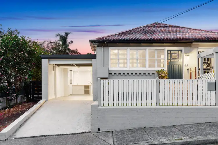 Main view of Homely semi-detached listing, 6a Plunkett Street, Drummoyne NSW 2047