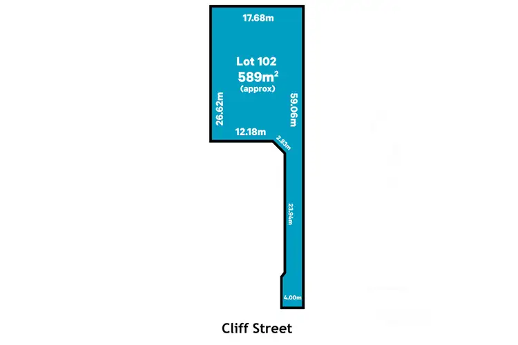 LOT 102, 12a Cliff Street, Glenelg East SA 5045