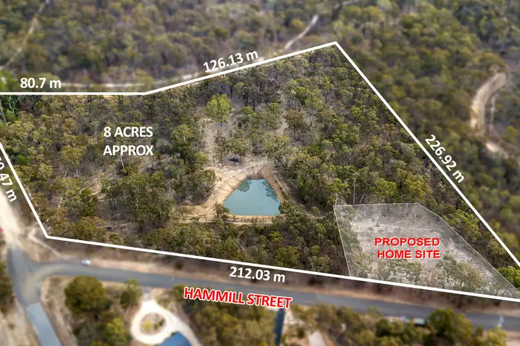 Main view of Homely land listing, 100 Hammill Street, Kangaroo Flat VIC 3555