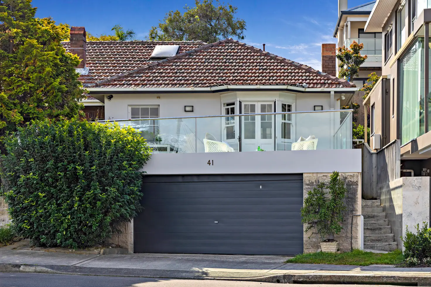 Main view of Homely semi-detached listing, 41 Central Avenue, Mosman NSW 2088