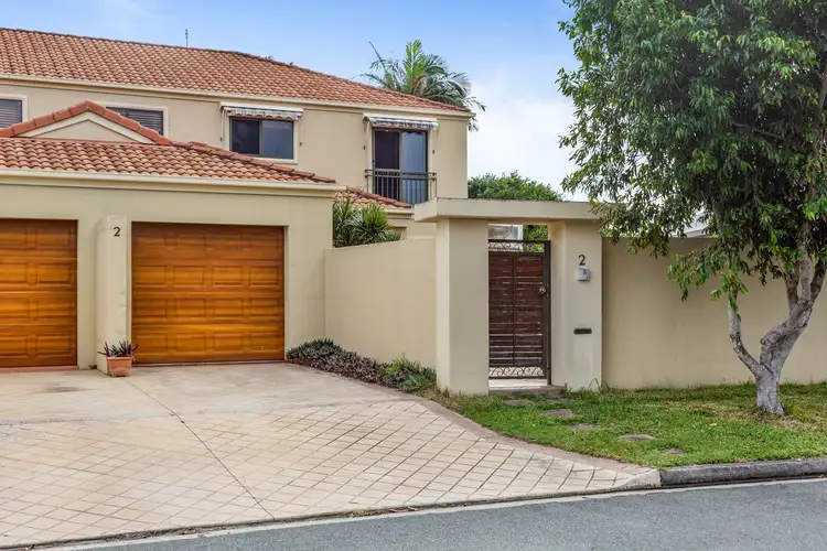 Main view of Homely semi-detached listing, 2/2 Pheasant Court, Miami QLD 4220