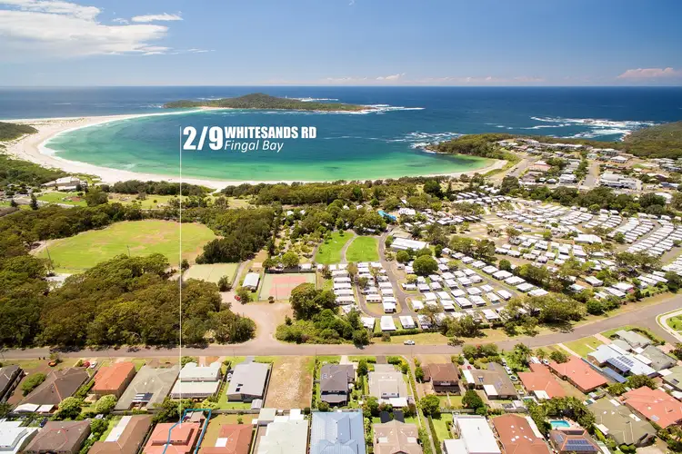 Second view of Homely semi-detached listing, 2/9 Whitesands Road, Fingal Bay NSW 2315