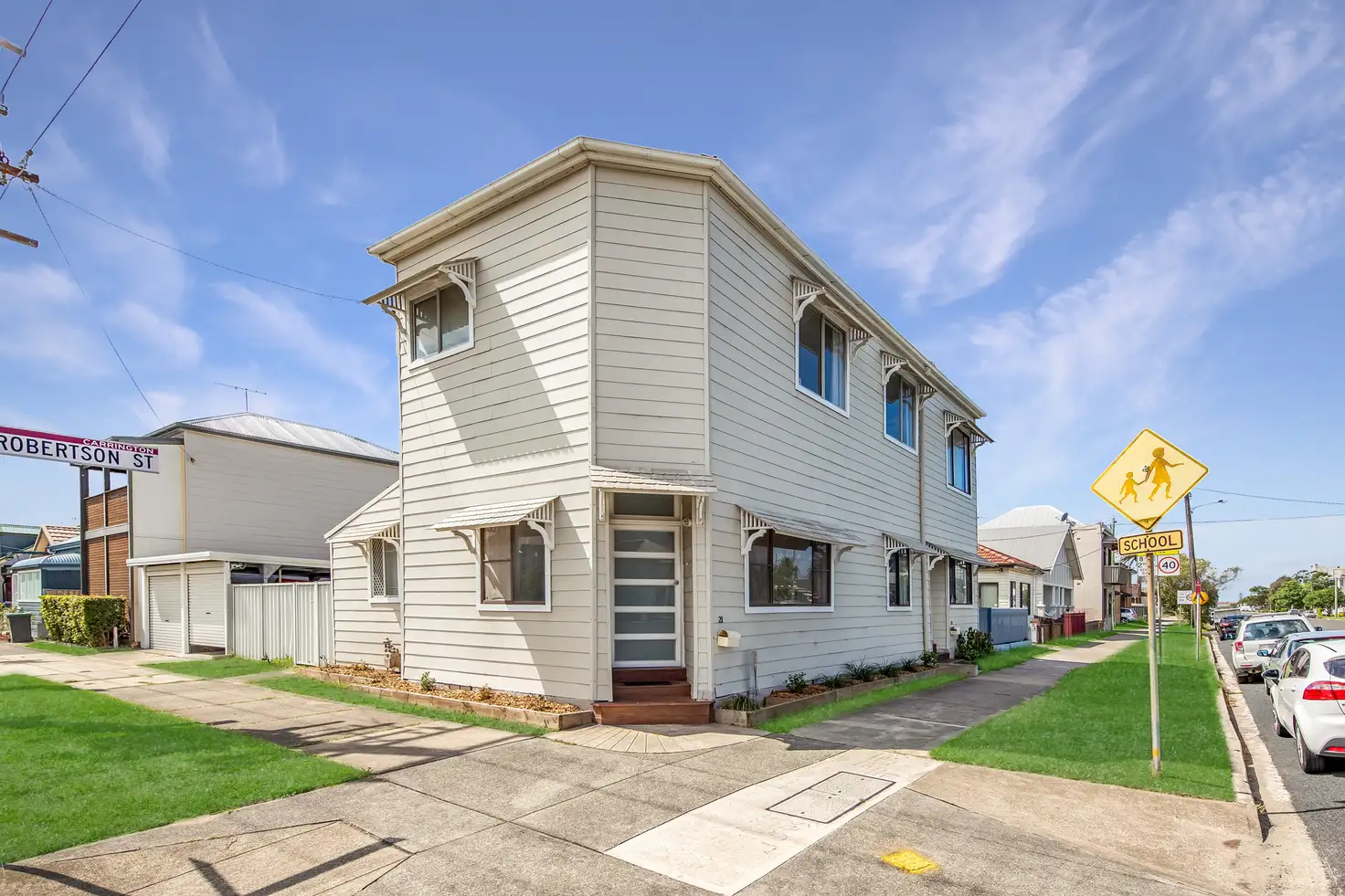 Main view of Homely townhouse listing, 21 Robertson Street, Carrington NSW 2294