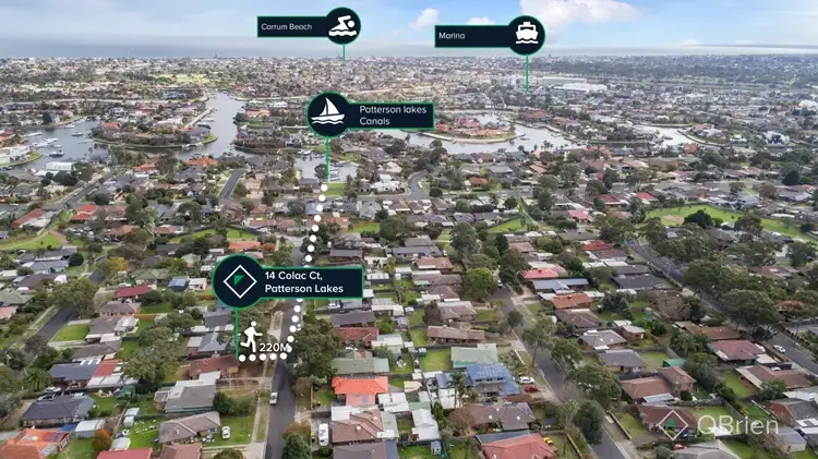 Second view of Homely house listing, 14 Colac Court, Patterson Lakes VIC 3197