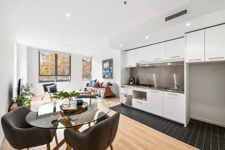 Main view of Homely apartment listing, 411/225 Elizabeth Street, Melbourne VIC 3000