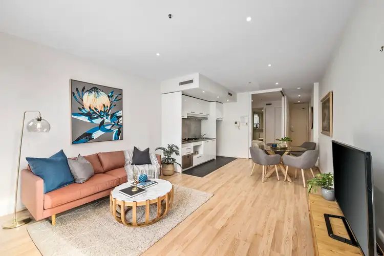 Second view of Homely apartment listing, 411/225 Elizabeth Street, Melbourne VIC 3000