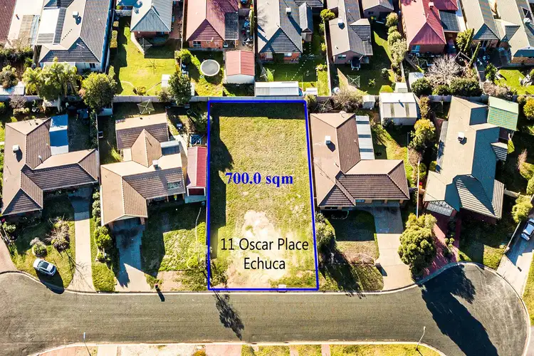 Main view of Homely land listing, 11 Oscar Place, Echuca VIC 3564