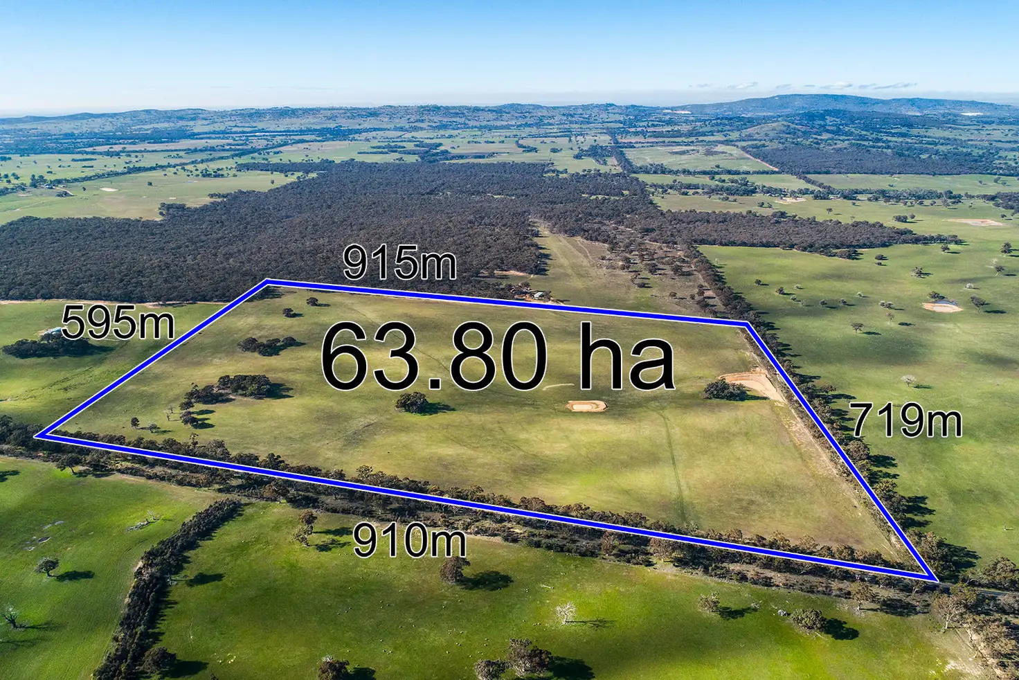 Main view of Homely land listing, 1010 Bendigo-Maldon Road, Lockwood South VIC 3551