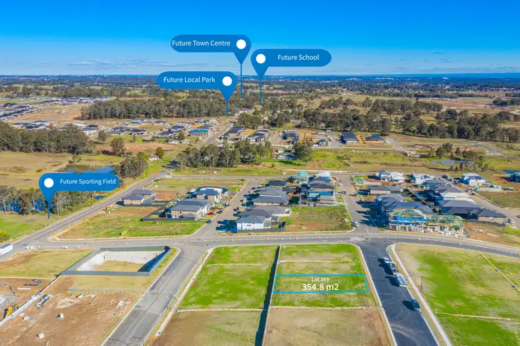 Second view of Homely land listing, LOT 269 Memsie Street, Box Hill NSW 2765