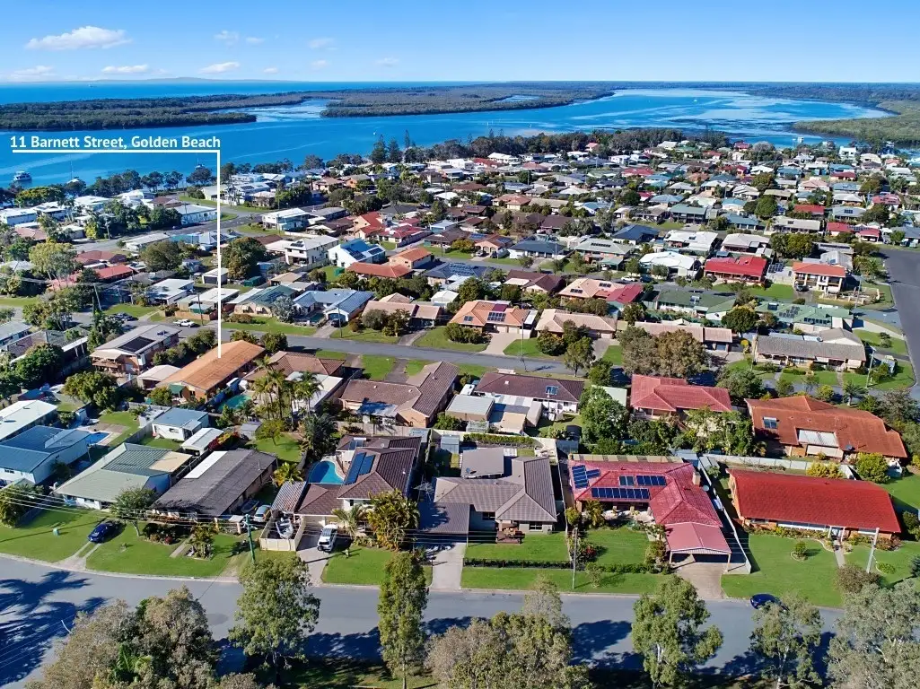 Main view of Homely house listing, 11 Barnett Street, Golden Beach QLD 4551