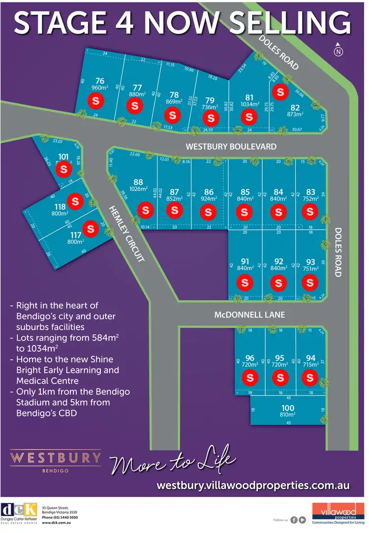Main view of Homely land listing, LOT 4 WESTBURY STAGE 4, Maiden Gully VIC 3551