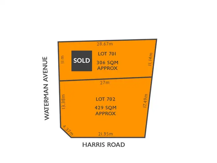 Main view of Homely land listing, LOT 702, 8 Harris Road, Vale Park SA 5081