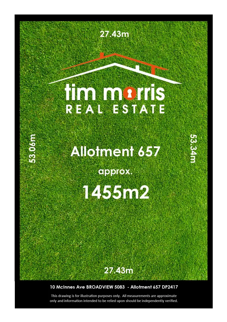 Main view of Homely land listing, 10 McInnes Avenue, Broadview SA 5083
