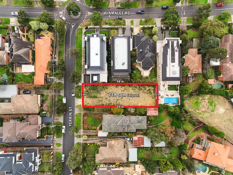 Main view of Homely land listing, 70 Yerrin Street, Balwyn VIC 3103