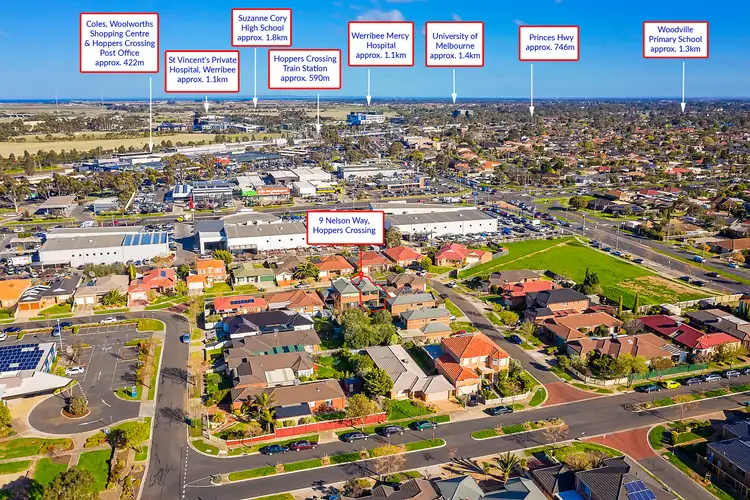 Second view of Homely house listing, 9 Nelson Way, Hoppers Crossing VIC 3029