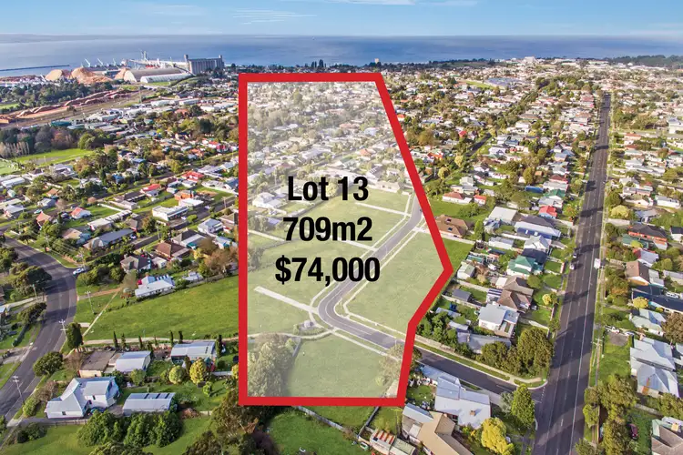 Main view of Homely land listing, LOT 13 Patrick Street, Portland VIC 3305