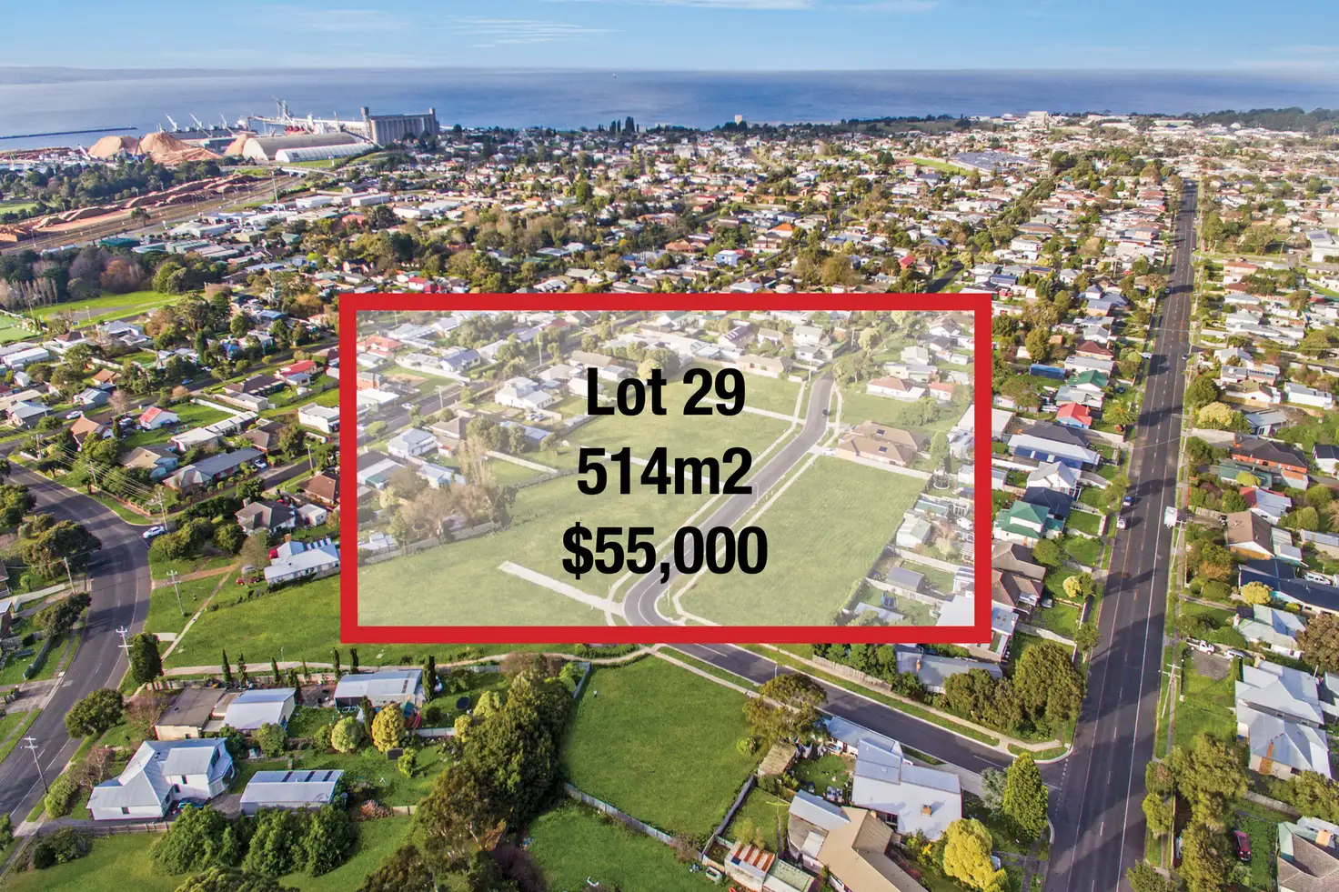 Main view of Homely land listing, LOT 29 Patrick Street, Portland VIC 3305