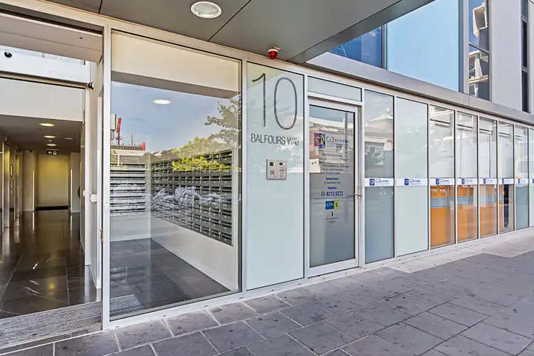 Second view of Homely apartment listing, 703/10 Balfours Way, Adelaide SA 5000