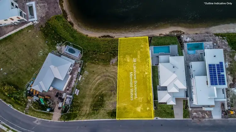 Fifth view of Homely land listing, LOT 23, 38 Lakeview Boulevard, Mermaid Waters QLD 4218