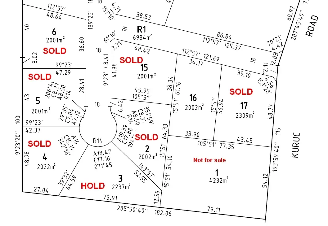 Main view of Homely land listing, LOT 16, 34 Kuruc Road, Cardigan VIC 3352
