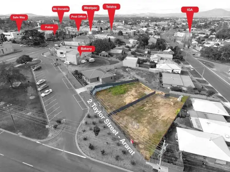 Main view of Homely land listing, 4 Taylor Street, Ararat VIC 3377