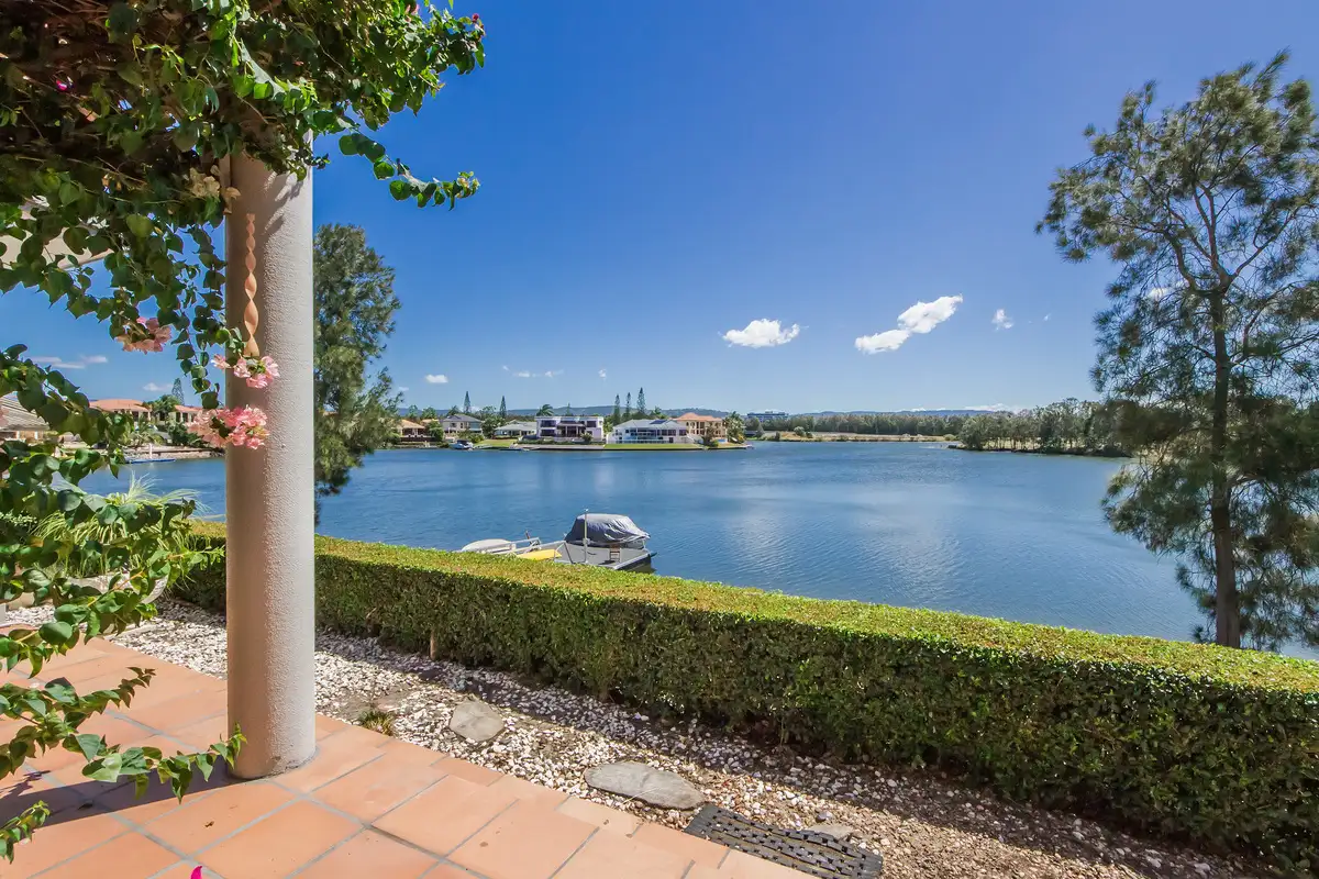 Main view of Homely townhouse listing, 4/125 Santa Cruz Boulevard, Clear Island Waters QLD 4226