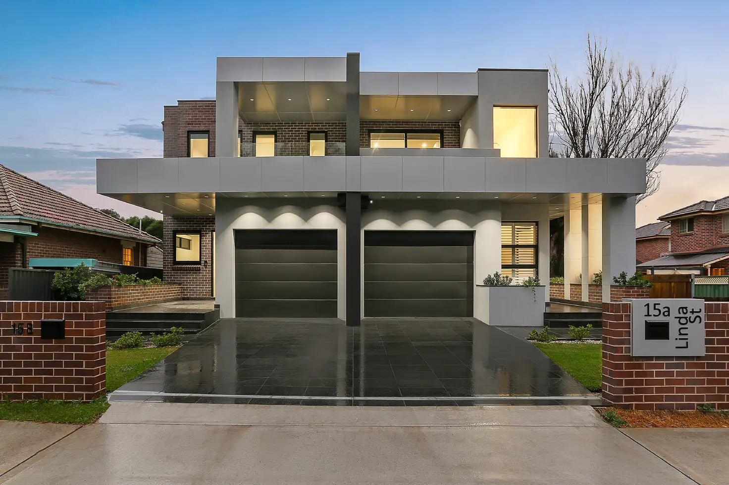 Main view of Homely semi-detached listing, 15B Linda Street, Belfield NSW 2191