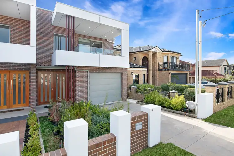 Main view of Homely semi-detached listing, 14 Pandora Street, Greenacre NSW 2190