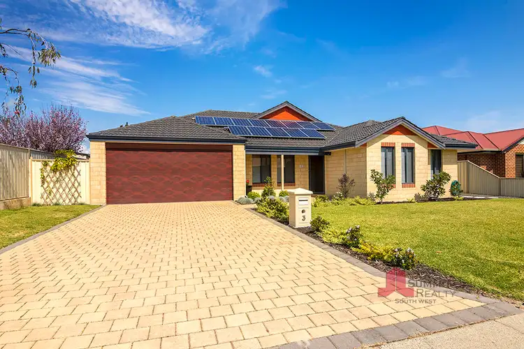 Second view of Homely house listing, 3 Diamond Link, Australind WA 6233