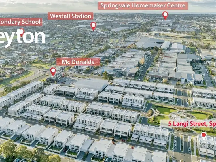 Second view of Homely townhouse listing, 5 Langi Street, Springvale VIC 3171