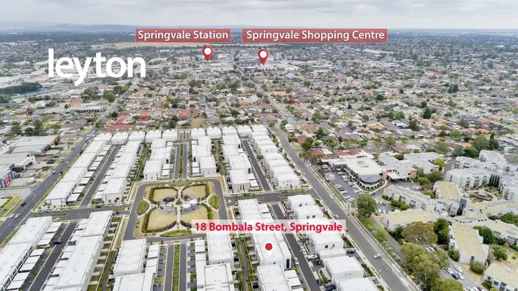 Main view of Homely townhouse listing, 18 Bombala Street, Springvale VIC 3171
