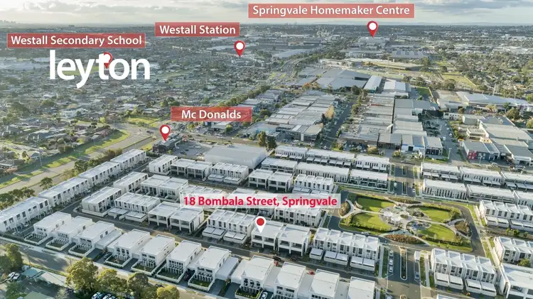 Second view of Homely townhouse listing, 18 Bombala Street, Springvale VIC 3171