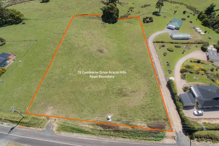 Second view of Homely land listing, 78 Camborne Drive, Acacia Hills TAS 7306