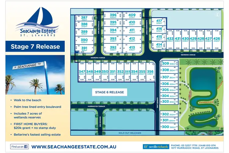 Second view of Homely land listing, LOT 306 Armstrong Walk, St Leonards VIC 3223