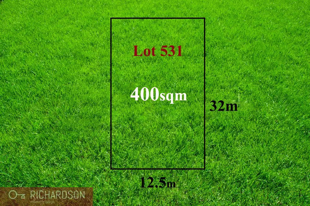 Main view of Homely land listing, LOT 531 Inzamam Street, Rockbank VIC 3335
