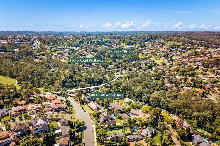 Sixth view of Homely house listing, 30 Castlewood Drive, Castle Hill NSW 2154