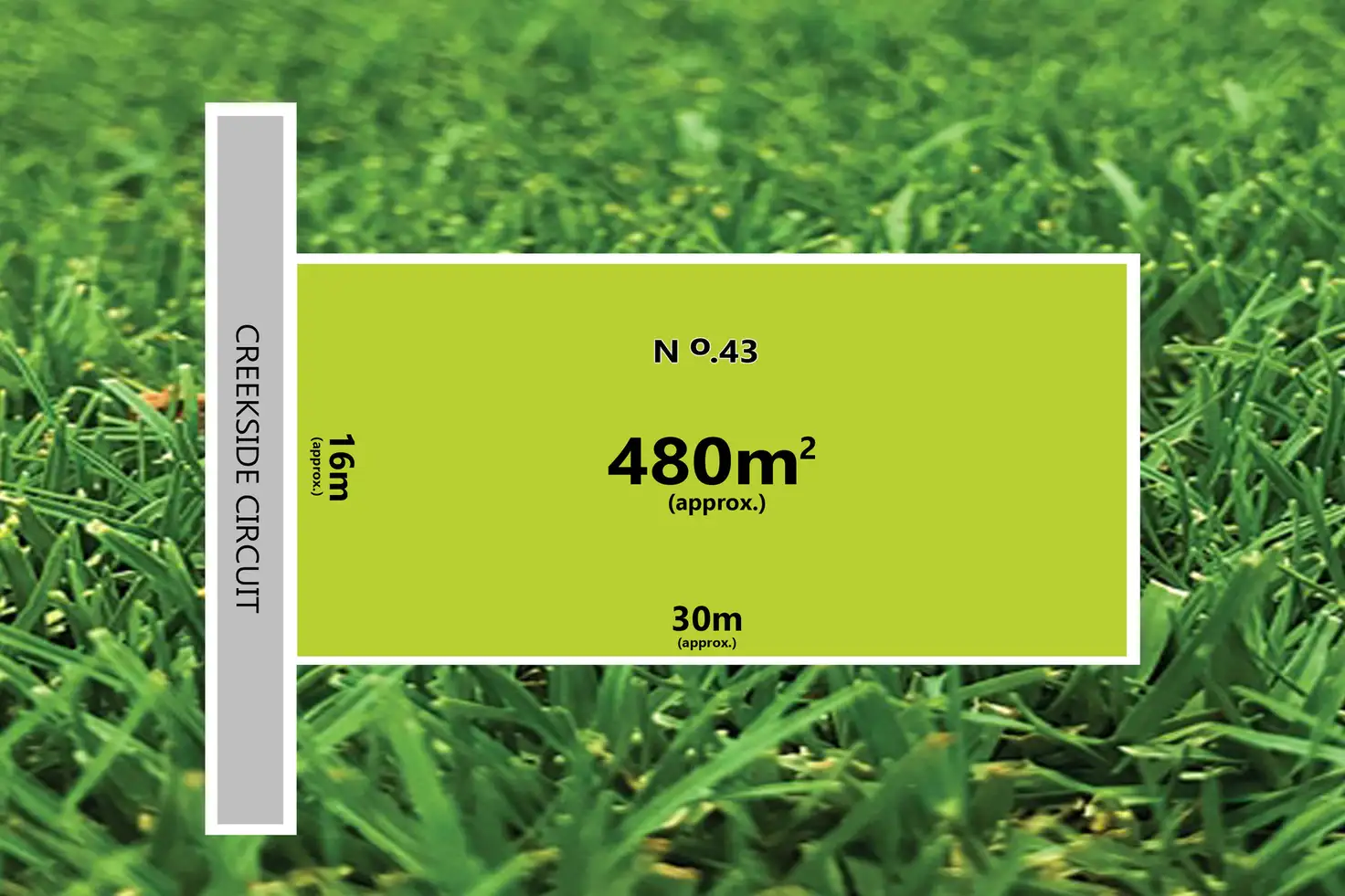 Main view of Homely land listing, 43 Creeekside Circuit, Hillside VIC 3037