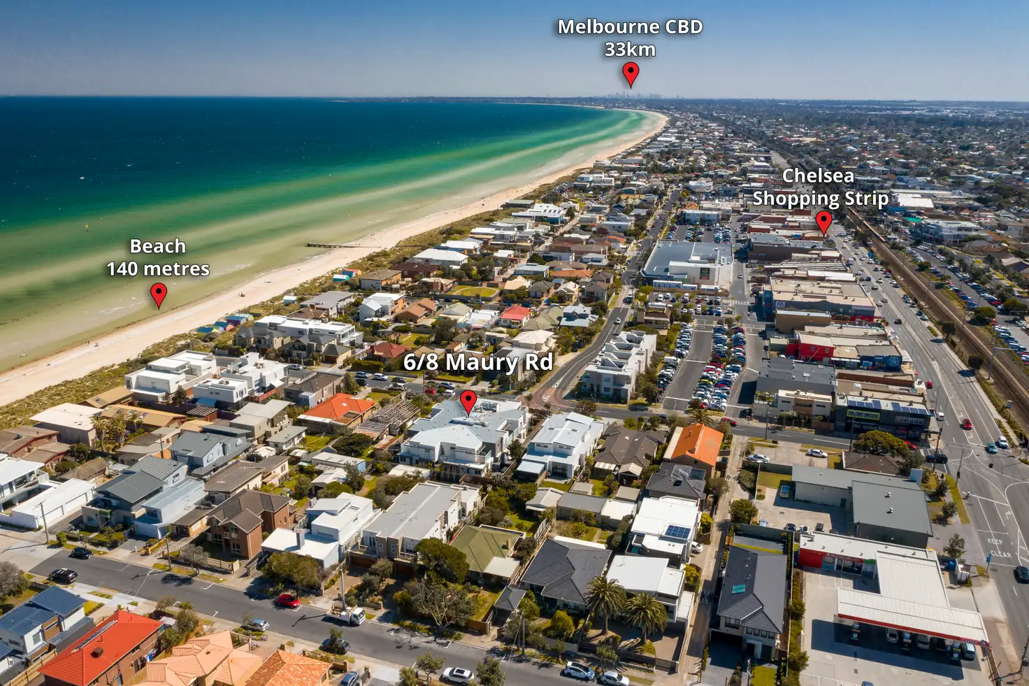 Main view of Homely unit listing, 6/8 Maury Road, Chelsea VIC 3196