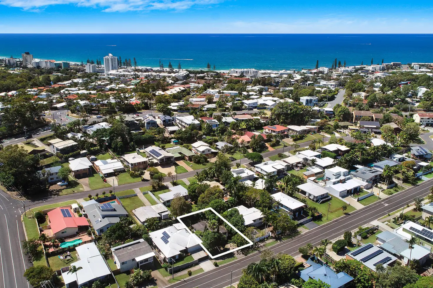 Main view of Homely house listing, 9 Palm Drive, Mooloolaba QLD 4557