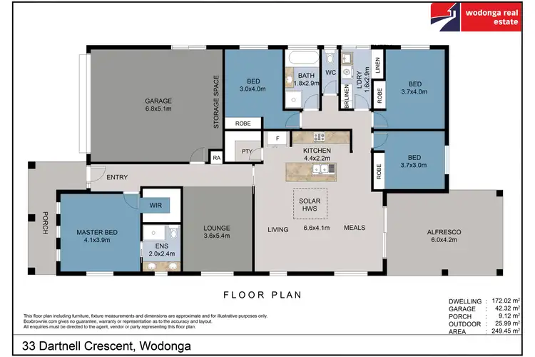 Main view of Homely house listing, 33 Dartnell Crescent, Wodonga VIC 3690