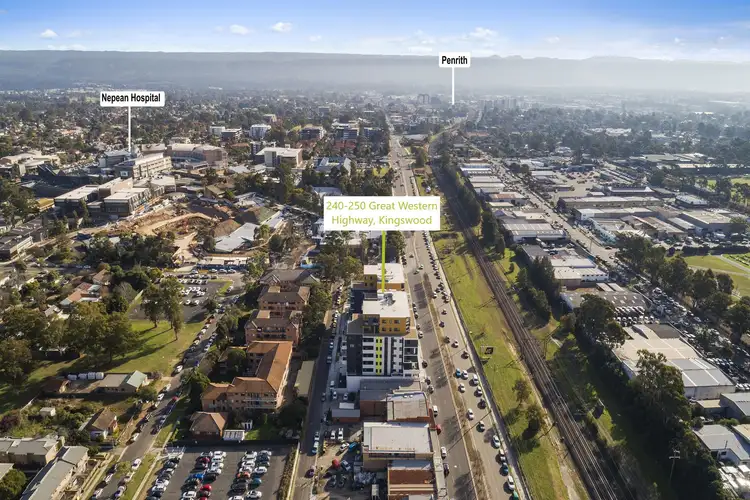 Fourth view of Homely unit listing, 806/240-250 Great Western Highway, Kingswood NSW 2747