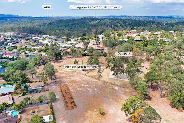Main view of Homely land listing, 36 Lagoon Crescent, Bellbowrie QLD 4070