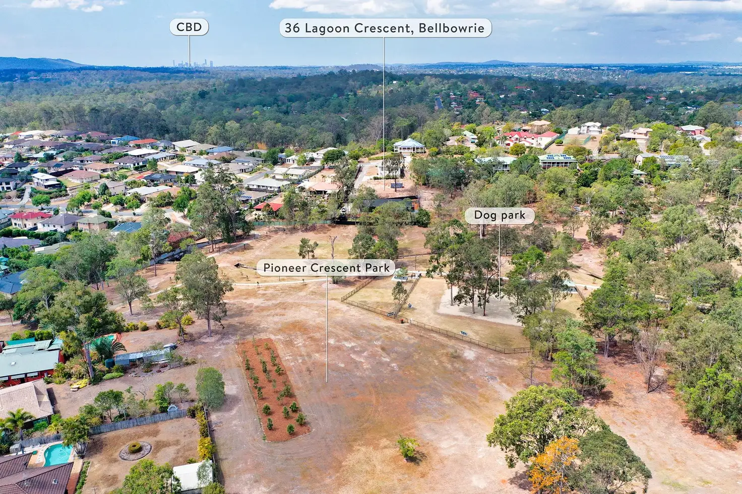Main view of Homely land listing, 36 Lagoon Crescent, Bellbowrie QLD 4070