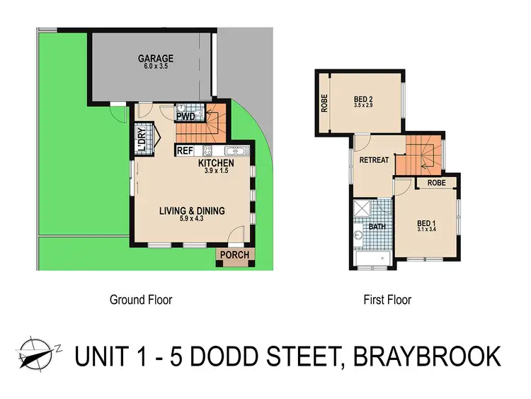 Seventh view of Homely townhouse listing, 1/5 Dodd Street, Braybrook VIC 3019