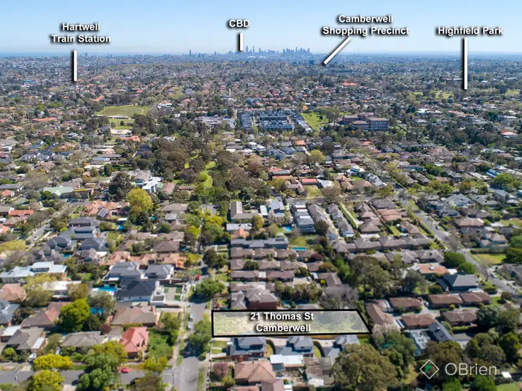 Second view of Homely land listing, 21 Thomas Street, Camberwell VIC 3124