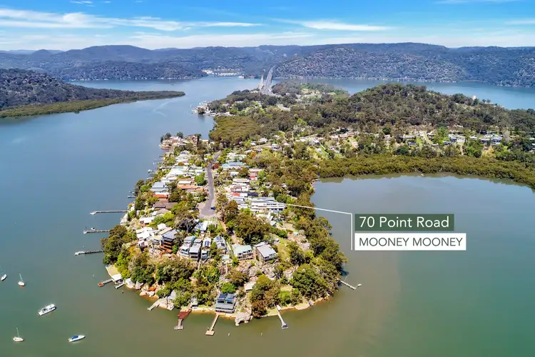 Third view of Homely house listing, 70 Point Road, Mooney Mooney NSW 2083