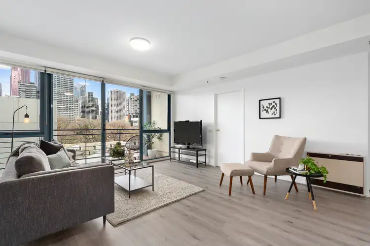 Second view of Homely apartment listing, 62/33 Jeffcott Street, West Melbourne VIC 3003
